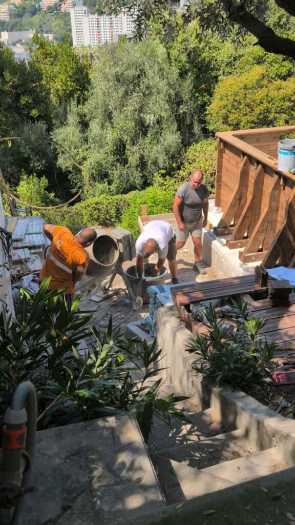 Construction piscine Gairaut Nice