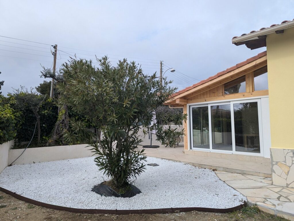 Construction véranda par Genesius à Nice — résultat final