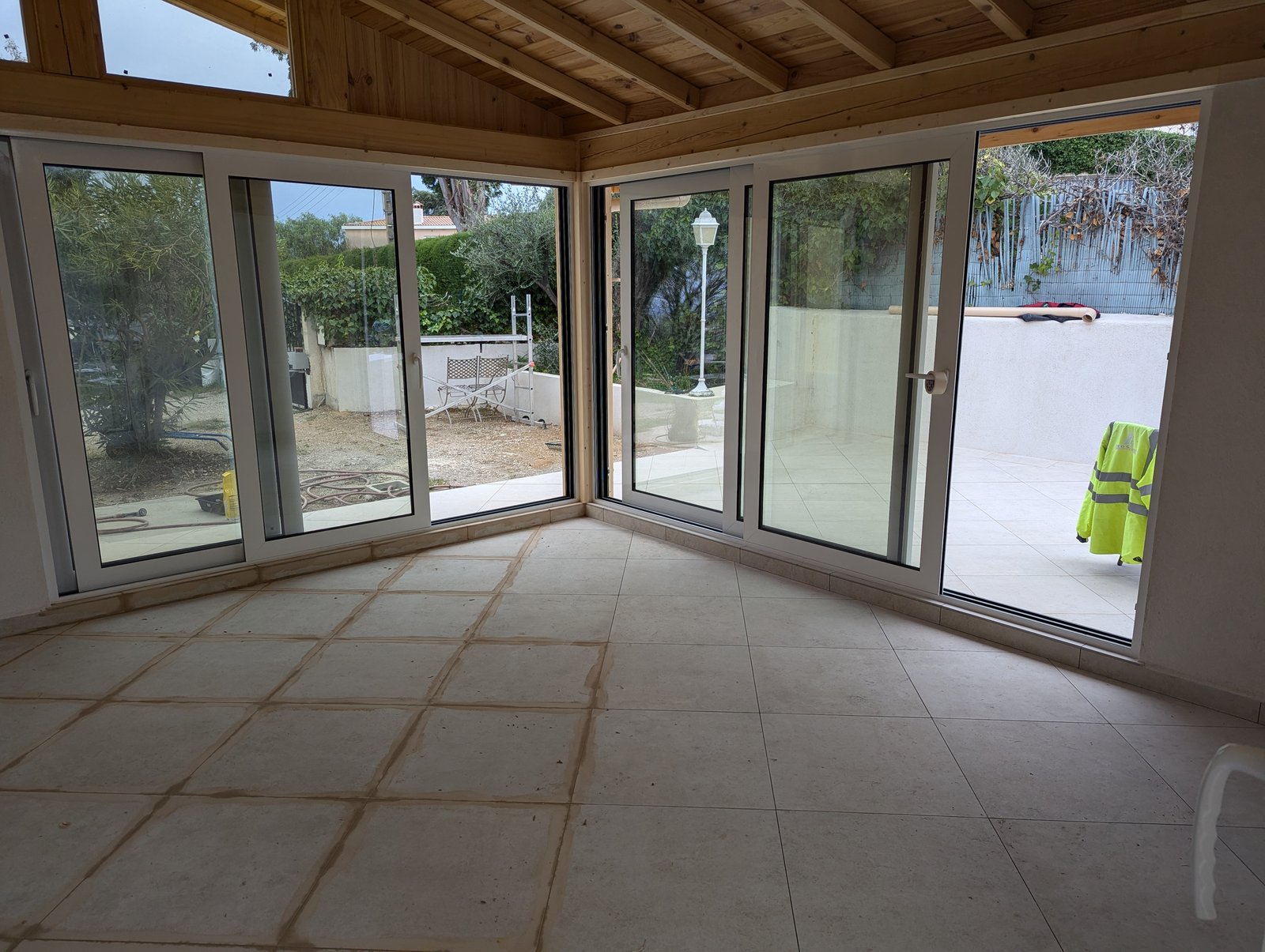 Extension de véranda à Nice — Genesius Construction et Réseaux