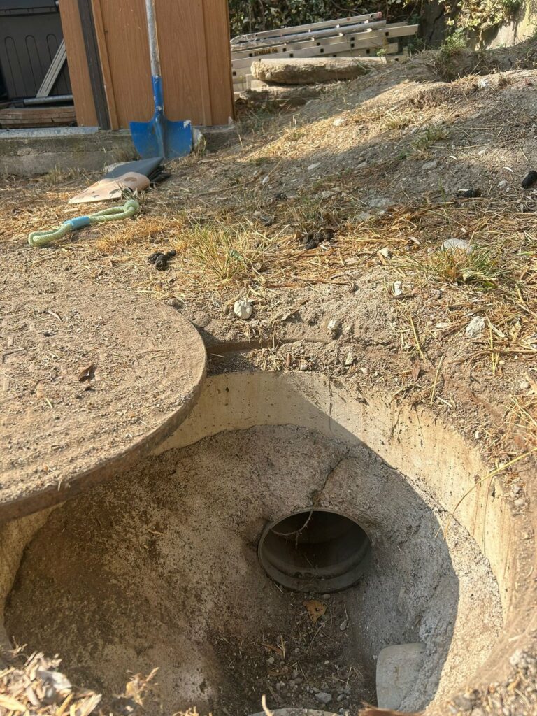 Terrain avant construction piscine Gairaut Nice