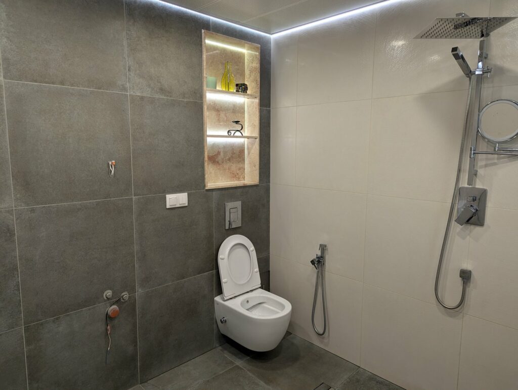 Salle de bain rénovée Genesius Nice