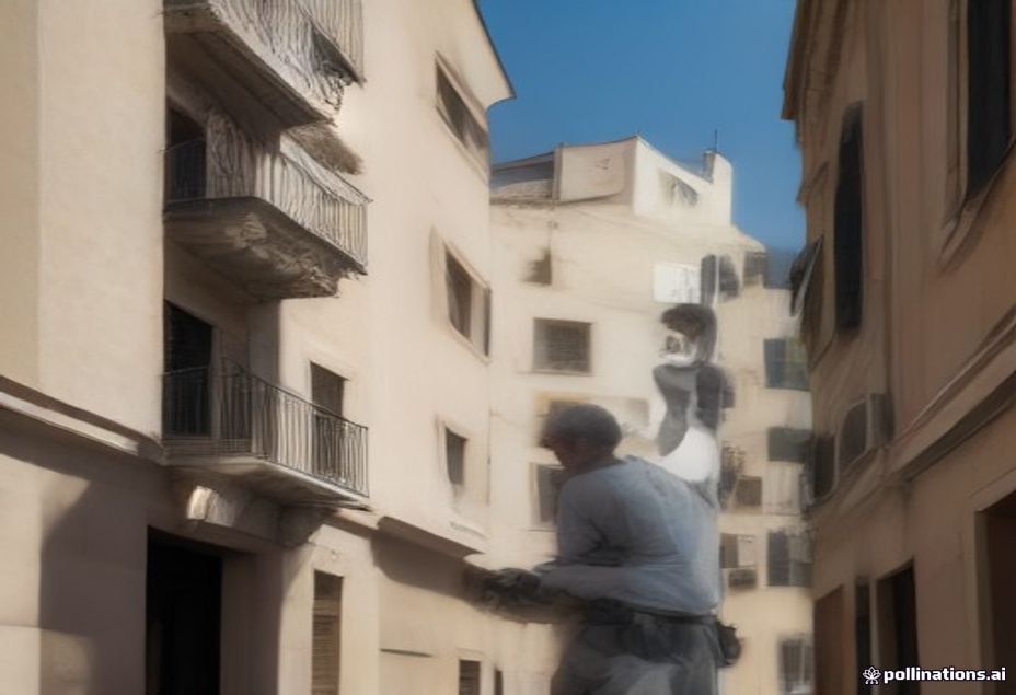 Diagnostiqueur énergétique inspectant la façade d'un immeuble à Nice pour un DPE